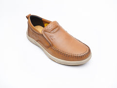 23020 Brown Cross Border real leather men's trend leisure wear Casual Shoe