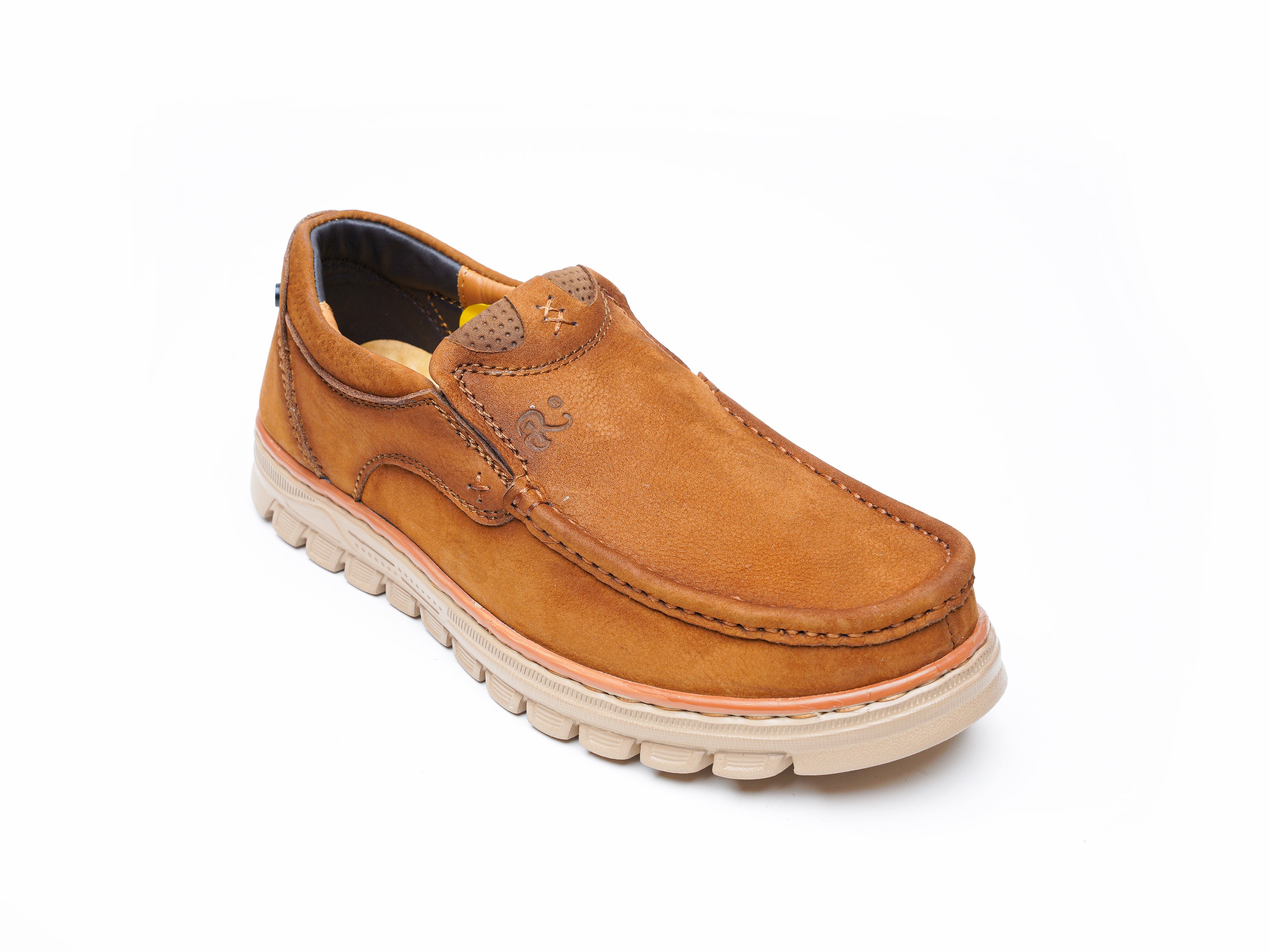 23025 Brown Cross Border real leather men's trend leisure wear Casual Shoe wear